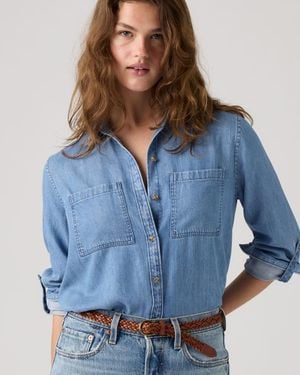Levi's Aspen Utility Long Sleeve Shirt - Blue