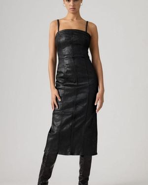 Levi's Seamed Bustier Dress - Black