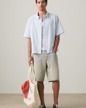Levi's Short Sleeve Lama Boxy Shirt - White