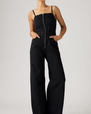 Levi's Lightweight Seamed Jumpsuit - Azul