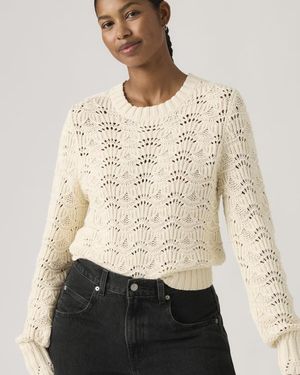 Levi's Hope Crochet Pullover - Neutro