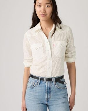 Levi's Heritage Western Eyelet Shirt - Blanco