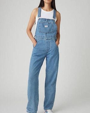 Levi's Vintage Denim Overalls - Blue