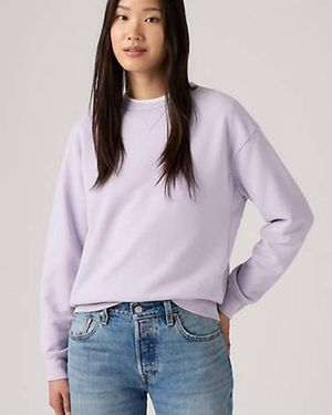 Levi's Heritage Crewneck Sweatshirt - Purple
