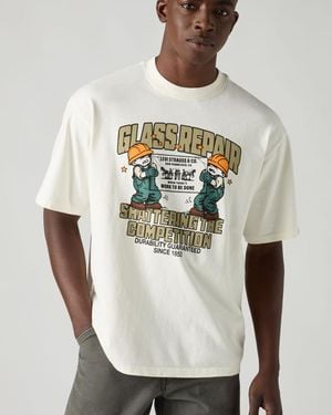Levi's Workwear Graphic T Shirt - Natur