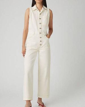 Levi's Sleeveless Jumpsuit - White
