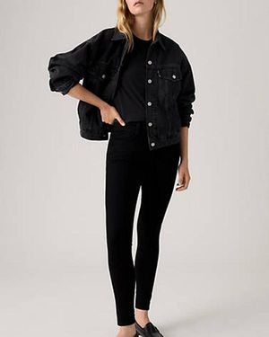 Levi's 720 Hirise Super Skinny - Black