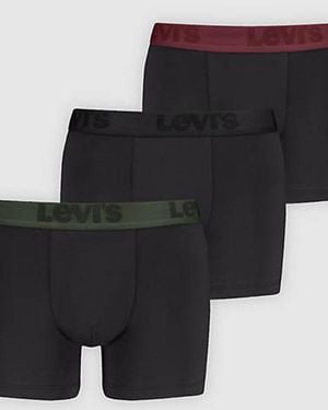 Levi's Premium Boxer Brief 3 Pack - Black