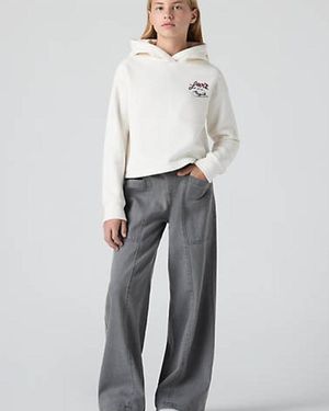 Levi's Jeans Baggy A Gamba Ampia Modello '94 Per Adolescenti - Bianco