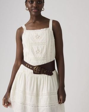 Levi's Buckle Up Wide Belt - Brown