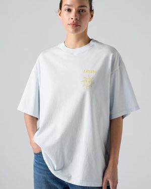Levi's Graphic Short Stack Tee - Blanco