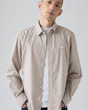 Levi's Battery Housemark Slim Fit Shirt - Natural