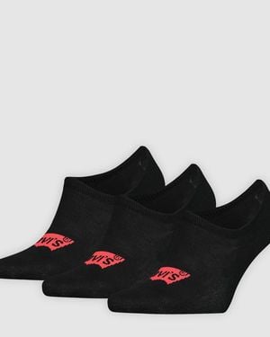 Levi's High Cut Batwing Socks 3 Pack - Black