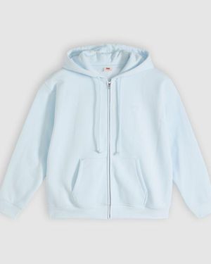 Levi's Everyday Hoodie Met Rits - Blauw