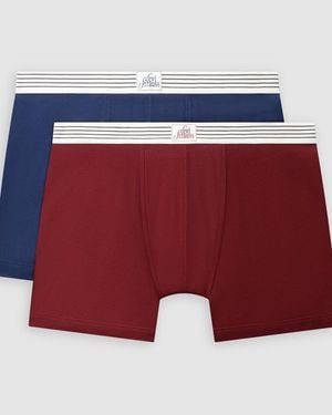 Levi's Patch Boxer Brief 2 Pack - Red