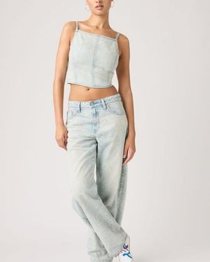 Levi's Baggy Dad Barrel Jeans - White