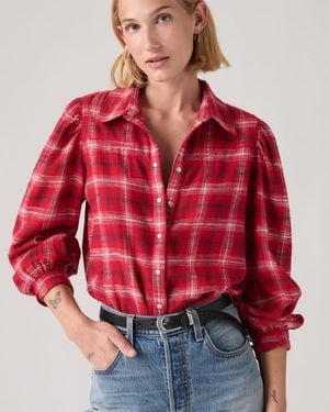 Levi's Juna Western Shirt - Rood