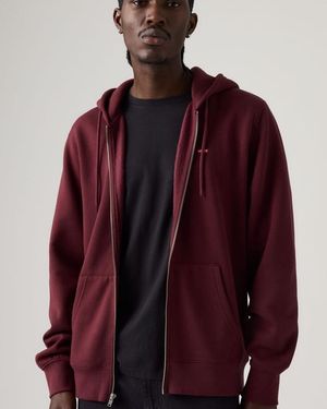Levi's Zip Up Hoodie - Rouge