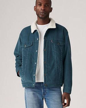 Levi's Giacca Trucker Vestibilità Comoda - Blu