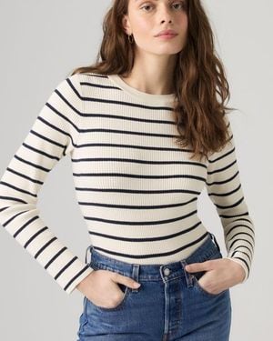 Levi's Crewneck Rib Sweater - Grigio