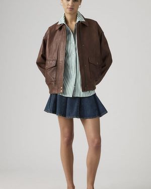 Levi's Godet Mini Lightweight Skirt - Blue