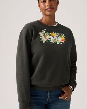 Levi's Sudadera De Cuello Redondo Graphic Everyday - Negro