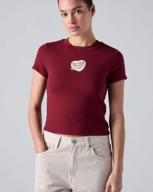 Levi's Graphic Essential Baby Tee - Red