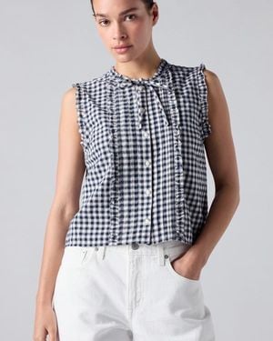 Levi's Shelby Sleeveless Slim Blouse - Azul