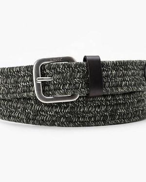 Levi's Stretch Woven Belt - Schwarz
