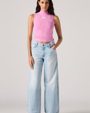 Levi's 94 Baggy Wide Leg Jeans - Pink