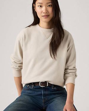 Levi's Felpa Heritage A Girocollo - Neutro