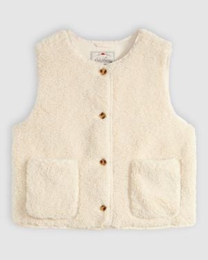 Levi's Rema Sherpa Vest - Natural