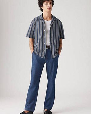 Levi's Pantaloni Chino Dritti Xx Authentic Lightweight - Blu