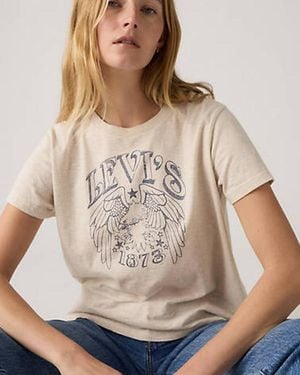 Levi's Graphic Boxy Tee - Natural