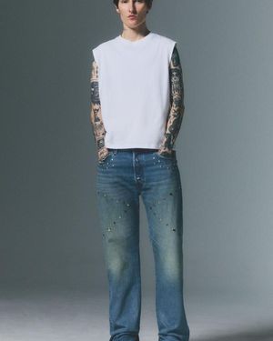 Levi's Jeans 501 Pride Road Worn - Gris