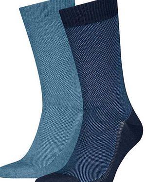 Levi's Regular Cut Socks 2 Pack - Blue