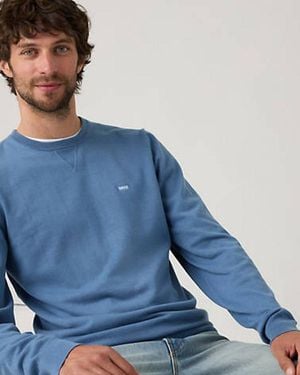 Levi's Lightweight Housemark Jumper - Blue