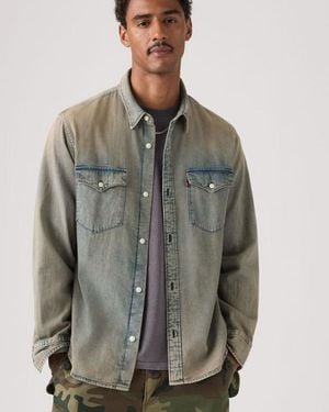 Levi's Relaxed Fit Western Shirt - Grey