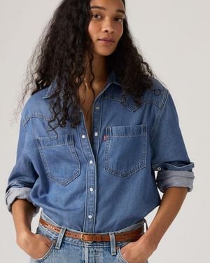Levi's Teodora Lightweight Western Shirt - Blue