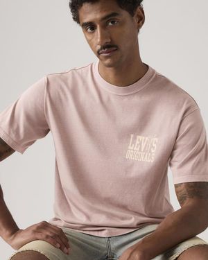 Levi's Vintage Fit T Shirt Mit Grafik - Pink