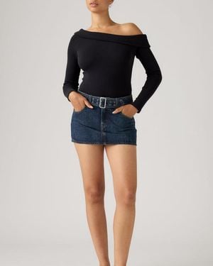 Levi's Belted Mini Skirt - Black