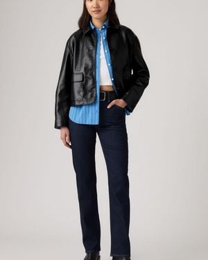 Levi's 722 Slim Jeans Met Hoge Taille - Blauw