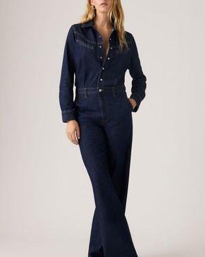Levi's Rinoa Wide Leg Lightweight Jumpsuit - Blue
