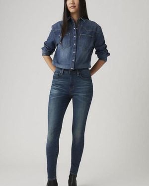 Levi's 721 High Rise Skinny Jeans - Blue