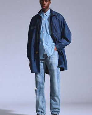 Levi's Jeans 505 Tab Regular Fit - Blu