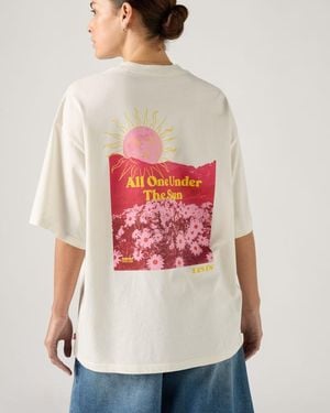 Levi's Graphic Short Stack Tee - Rojo
