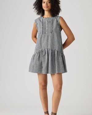Levi's Solara Sleeveless Linen Mini Dress - Gris