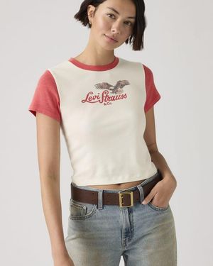 Levi's Graphic Essential Sporty Tee - Red