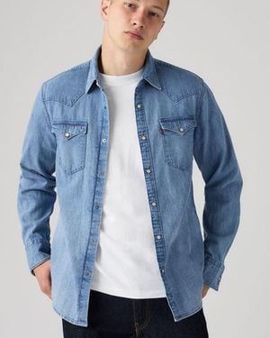 Levi's Barstow Standard Fit Western Shirt - Blue