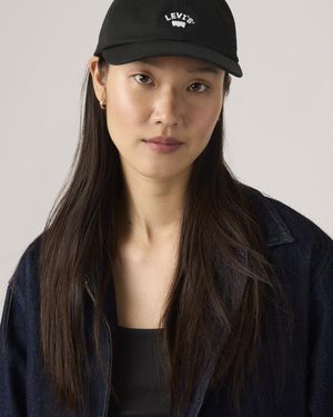 Levi's Cappellino Lazy Girl Con Logo - Nero